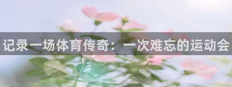 凯发官方正版app集团官网首页网址：记录一场体育传奇
